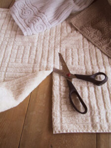 Try This: Bath Towel Pillow Image